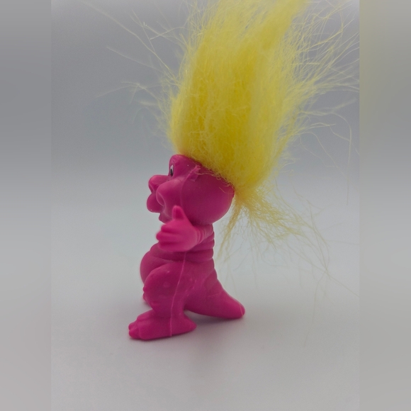 Vintage Troll Dinosaur Creature Pencil Topper 1990s - Picture 2 of 5